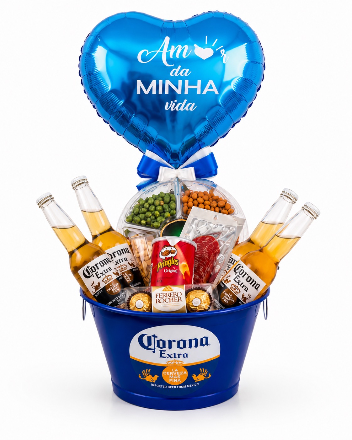 Balde Corona Premium com Petiscos